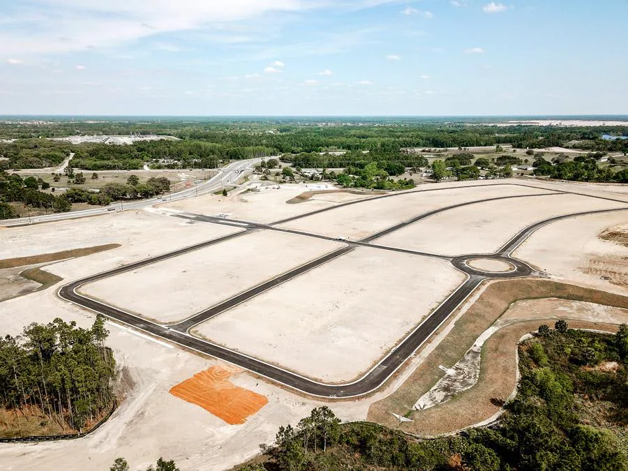 Aerial of development as Astonia in Davenport. FL