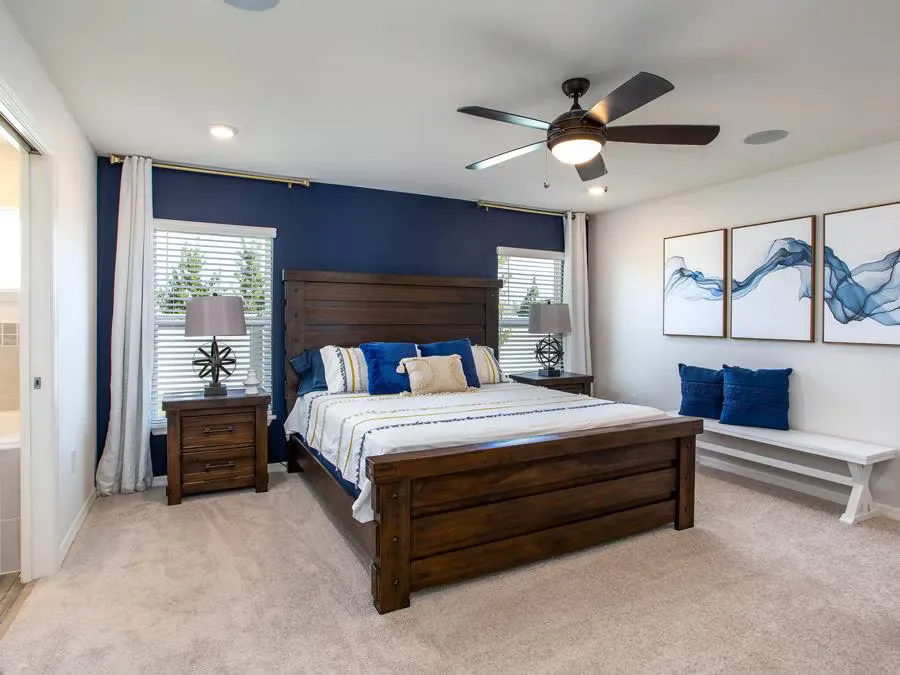 Parker model home owner's suite