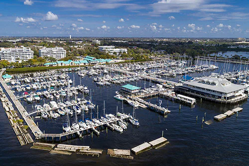 Regatta Pointe Marina on the Manatee River in Palmetto, FL
