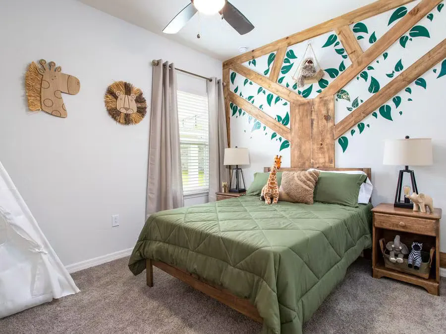 Shelby model home bedroom