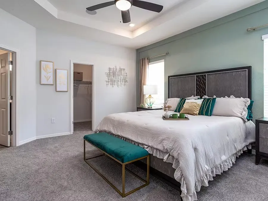 Shelby model home owner's suite