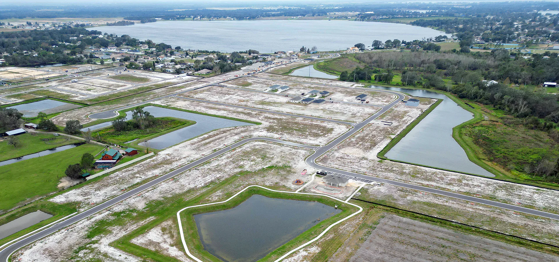 Aerial of Eagle Hammock in Eagle Lake, FL
