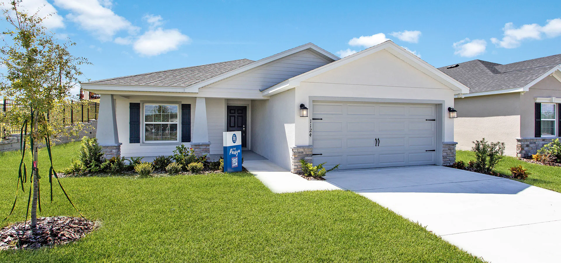 Exterior of the Parsyn by Highland Homes in Lakeland