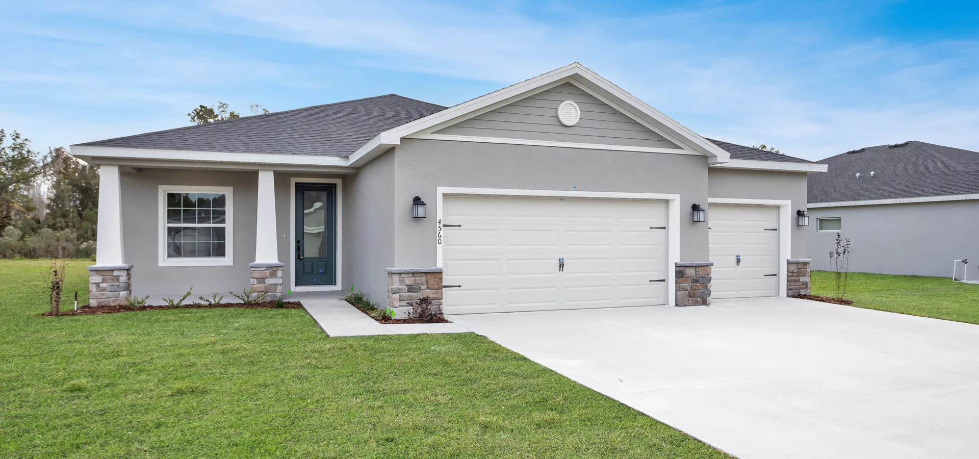Exterior of the Summerlyn II by Highland Homes in Ocala