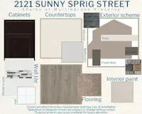 Shelby - Colors for this home 