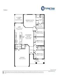 Parker - Floor Plan