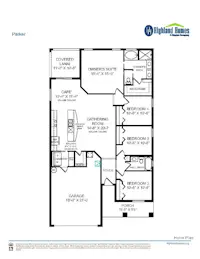 Parker - Floor Plan