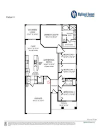 Parker II - Home Layout