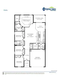 Shelby - Home Layout