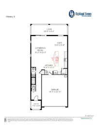 Wesley II - First Floor