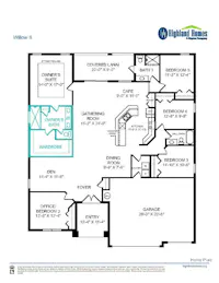 Willow II - Home Layout