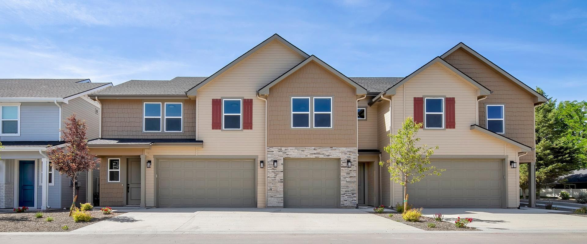 Woodcrest Townhomes by Hubble Homes Boise, Idaho