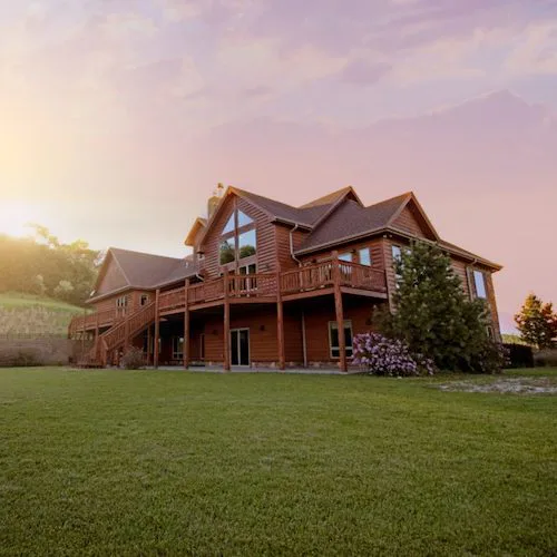 Home During Sunset>