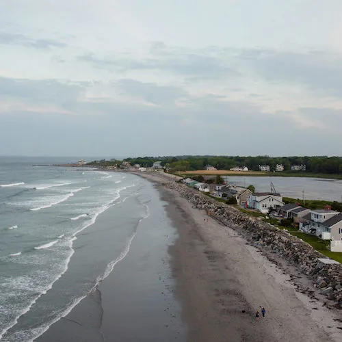 Jenness Beach in Rye>